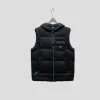 Prada Re-Nylon Puffer Vest Black