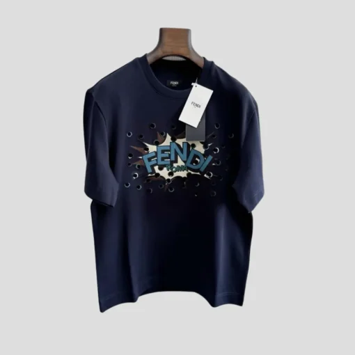 Fendi Navy Blue Fendi T-Shirt