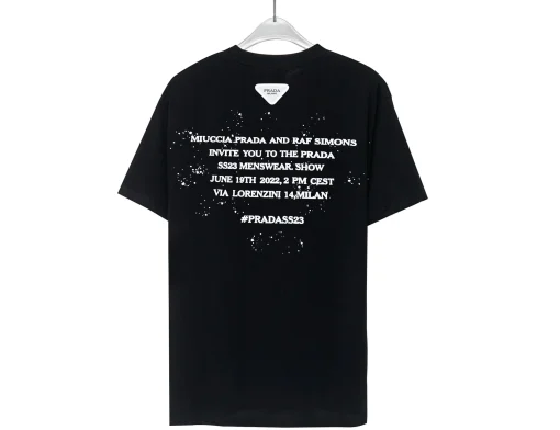 Prada T-shirt White Black