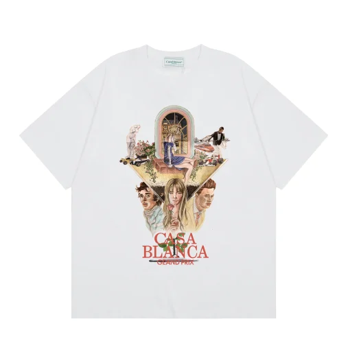 Casablanca Grand Prix T-shirt White