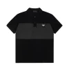 Prada Polo T-shirt Black Grey