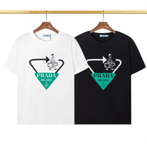Prada T-shirts Black White