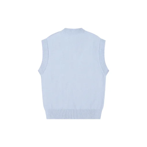 Ami Paris Tank Top Light Blue