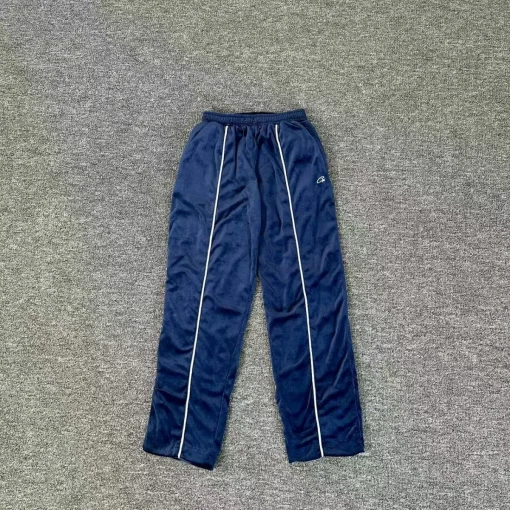 Corteiz CRTZ VVS Uptown Velour Track Pant Blue