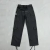 Corteiz Guerillaz Cargo Pants Black