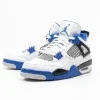 NIKE AIR JORDAN 4 WHITE X BLUE