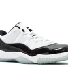 NIKE AIR JORDAN 11 LOW WHITE AND BLACK