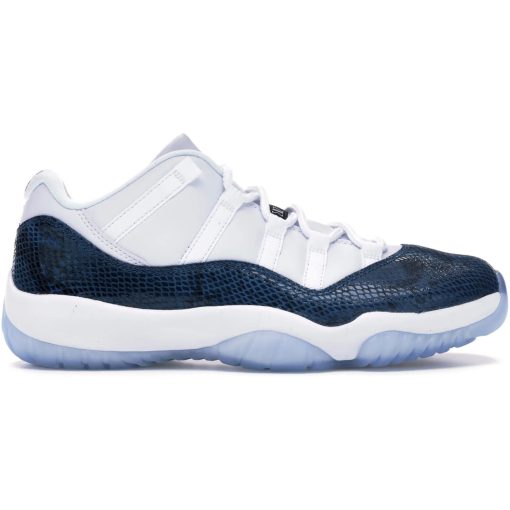 NIKE AIR JORDAN 11 NAVY “SNAKESKIN”