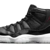 NIKE AIR JORDAN 11 BLACK (WHITE SOLE)