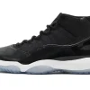 NIKE AIR JORDAN 11 BLACK (BLUE SOLE)