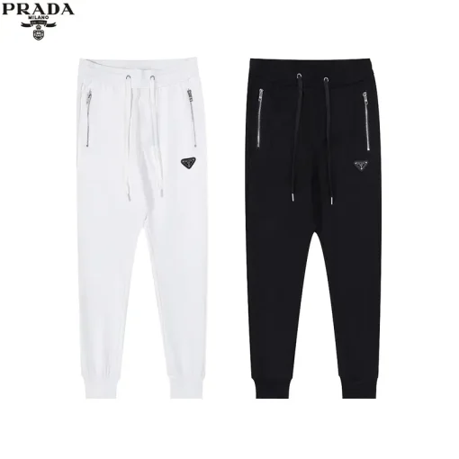 Prada Pants Black White