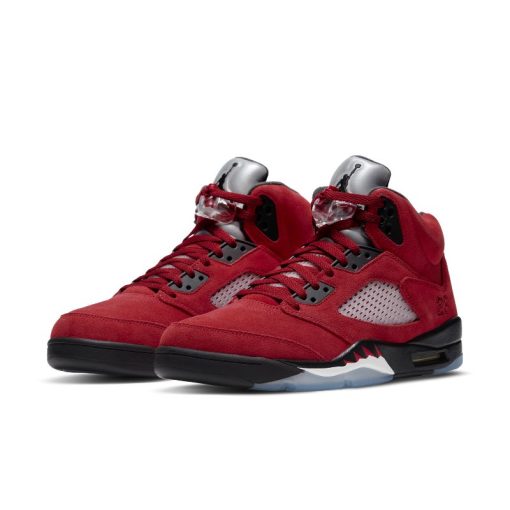 Air Jordan 5 Retro Raging Bull Sneaker Red
