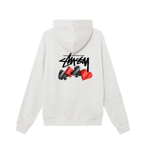 Stussy Basic Wool Hoodie Natural