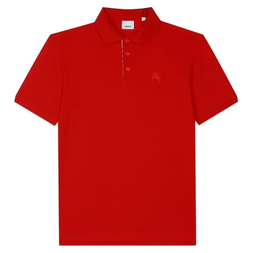 Burberry Polo T-Shirt Red