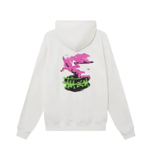 Stussy Basic Hoodie White