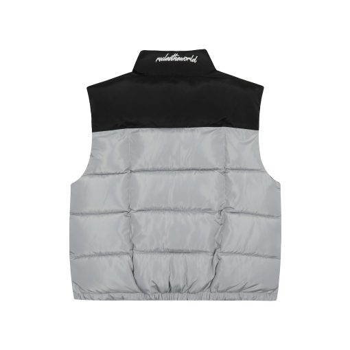 Cotton Vest Jacket Grey