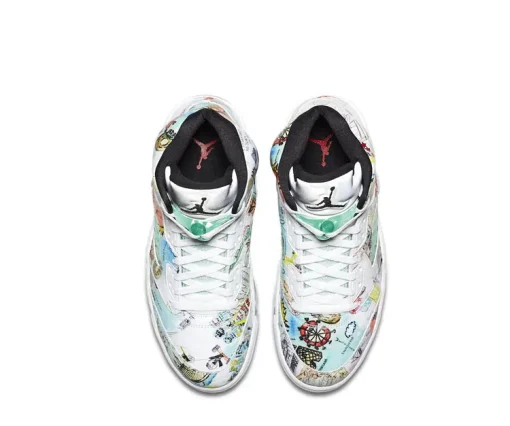 Air Jordan 5 Retro Wings Sneaker Multicolor