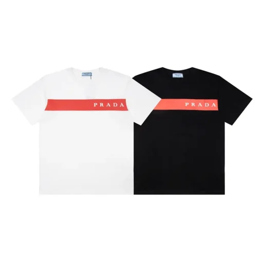 Prada T-shirt White Black