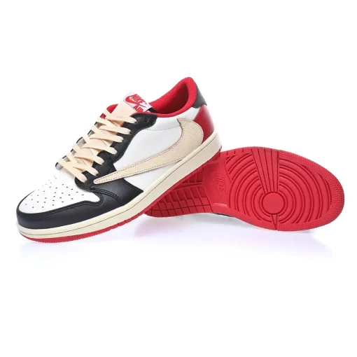 Travis Scott x Nike Air Jordan 1 Low OG White Red