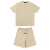 Essentials Short Set Cream White