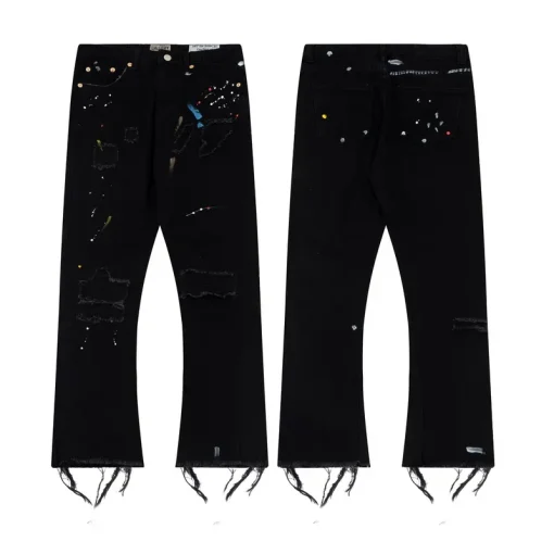 Gallery Dept Flared Jeans Black