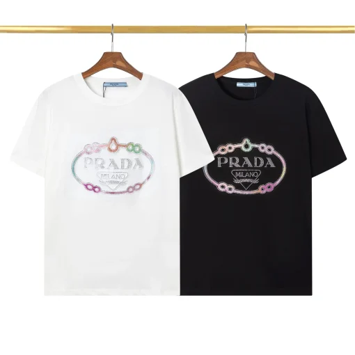 Prada T-shirt White Black