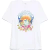 Casablanca White Printed T-Shirt White