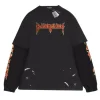 Balenciaga Two Part Sweater Black