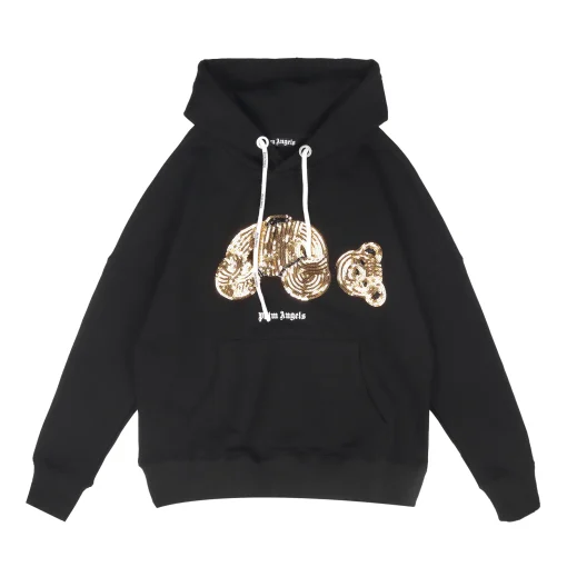 Palm Angels Kill Bear Hoodies White /Black