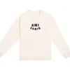 Ami Paris Sweatshirt White Cream