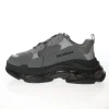 Balenciaga Triple S Grey – Iconic Oversized Clean Sole Multi-Material Sneakers