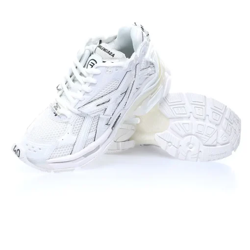 BALENCIAGA Runner Sneaker White – Iconic 90s Retro Technical Runners