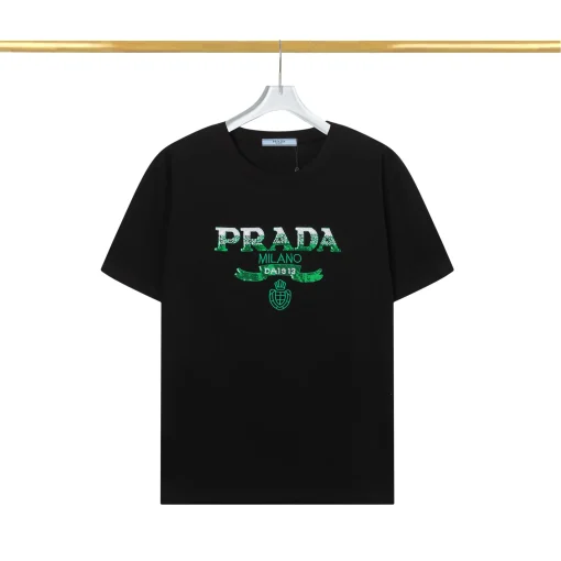Prada Milano Da1913 T-shirt White Black