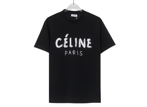 Celine Shirt White Black