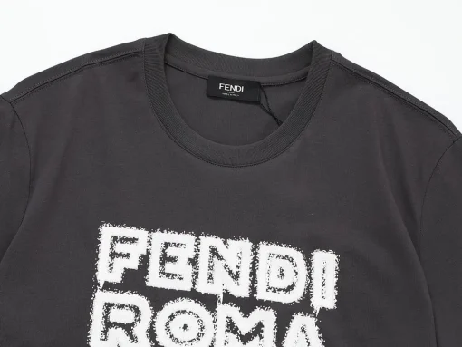 Fendi Roma T-shirt Black