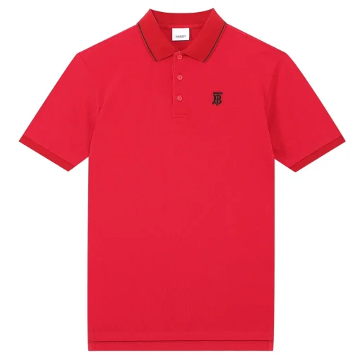 Burberry Polo T-Shirt Red