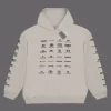 Balenciaga All Gen Logo Hoodie Beige