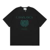 Casablanca Plaza Casa T-shirt Black