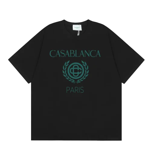 Casablanca Plaza Casa T-shirt Black
