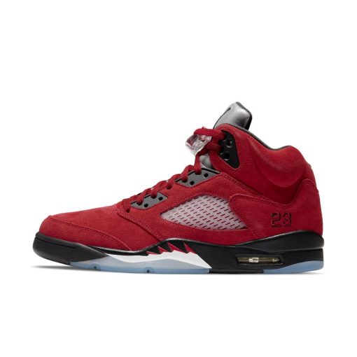 Air Jordan 5 Retro Raging Bull Sneaker Red