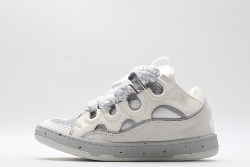Lanvin Curb Sneakers White