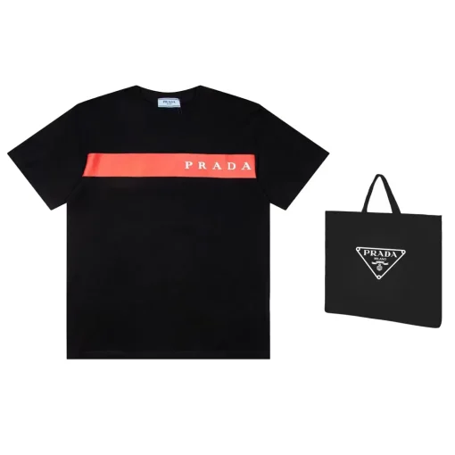 Prada T-shirt White Black