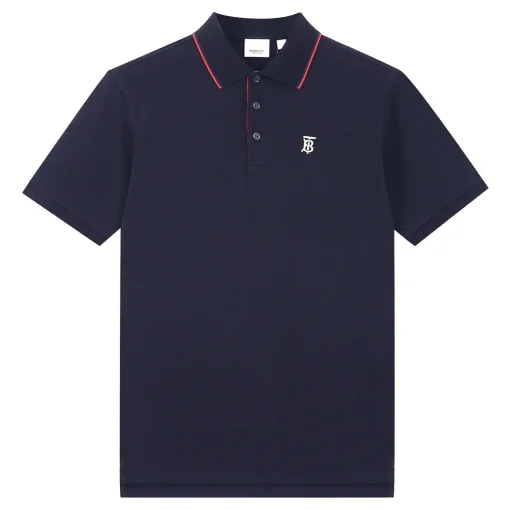 Burberry Polo T-Shirt Navy Blue