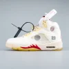 Off-White x Air Jordan 5 Sail
