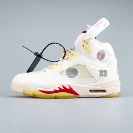 Off-White x Air Jordan 5 Sail
