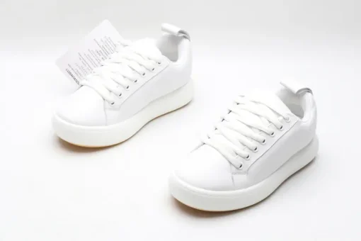 Bottega Veneta “Pillow” Padded Leather Lace-Up Sneaker – Luxury White Low-Top