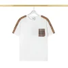 Burberry Check Pocket T-shirt White