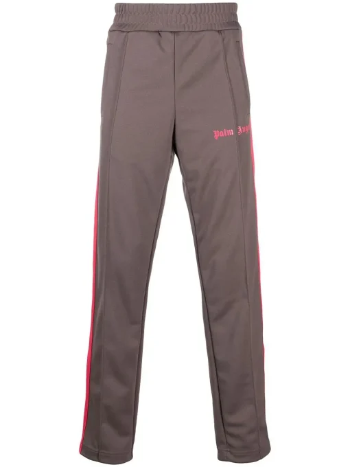 Palm Angels Side Stripe Track Pants Brown