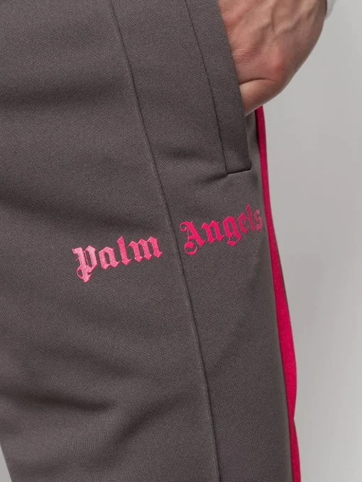 Palm Angels Side Stripe Track Pants Brown