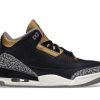 Jordan 3 Retro Black Cement Gold (Women’s)